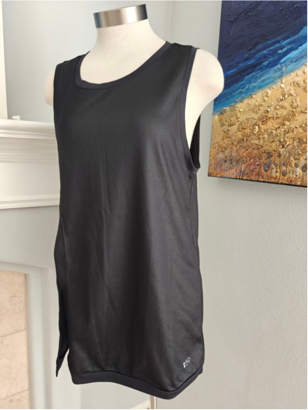 Women's Splits59 Black Tank Top Size L